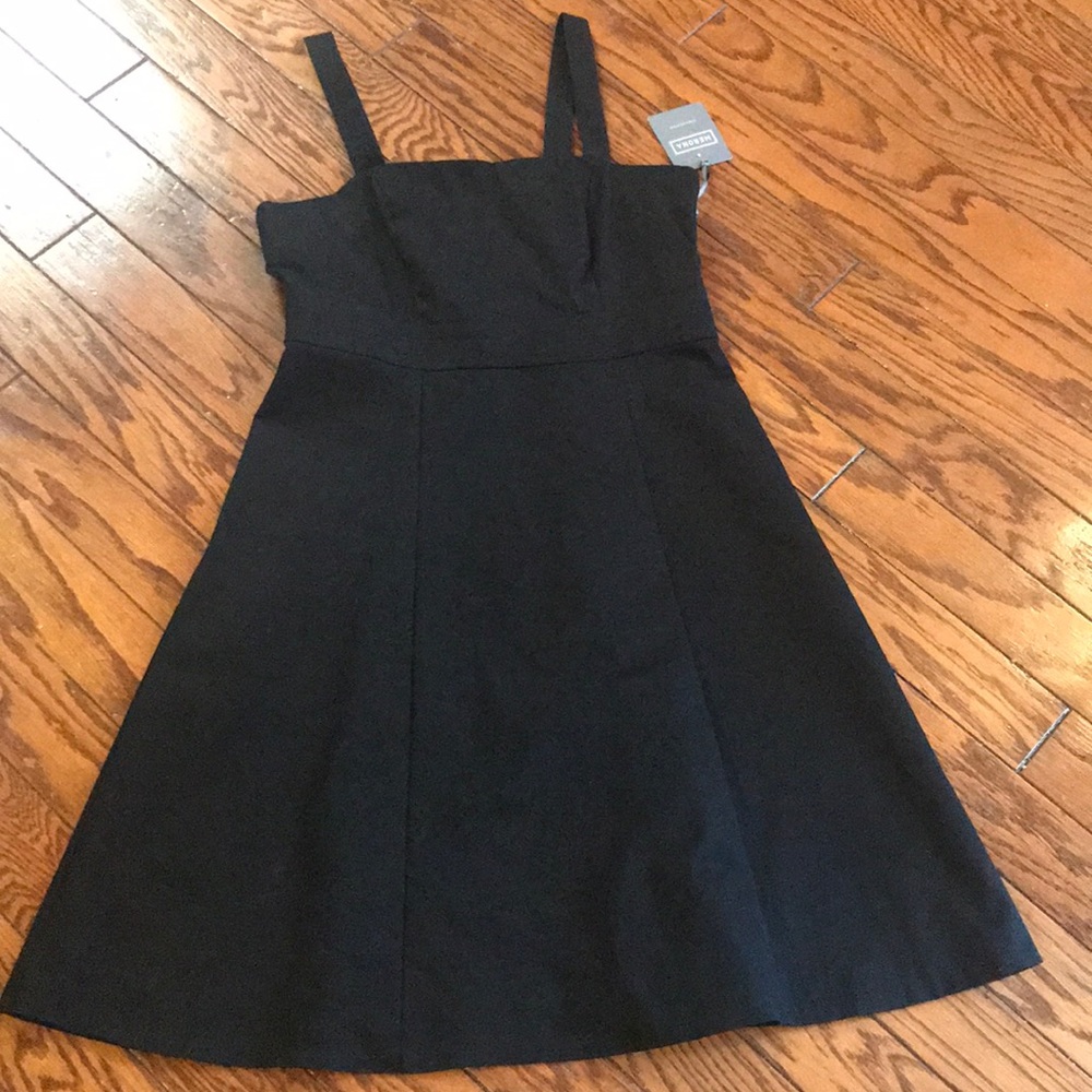 NWT 8 Black Merona Cotton Lined Dress 🌟